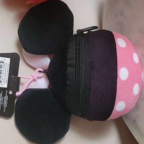 NWOT Minnie Mouse plush coin purse. - Picture 7 of 12